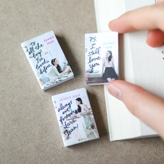 Handmade MINI To All the Boys I've Loved Before Series Books (set of 3 mini books)