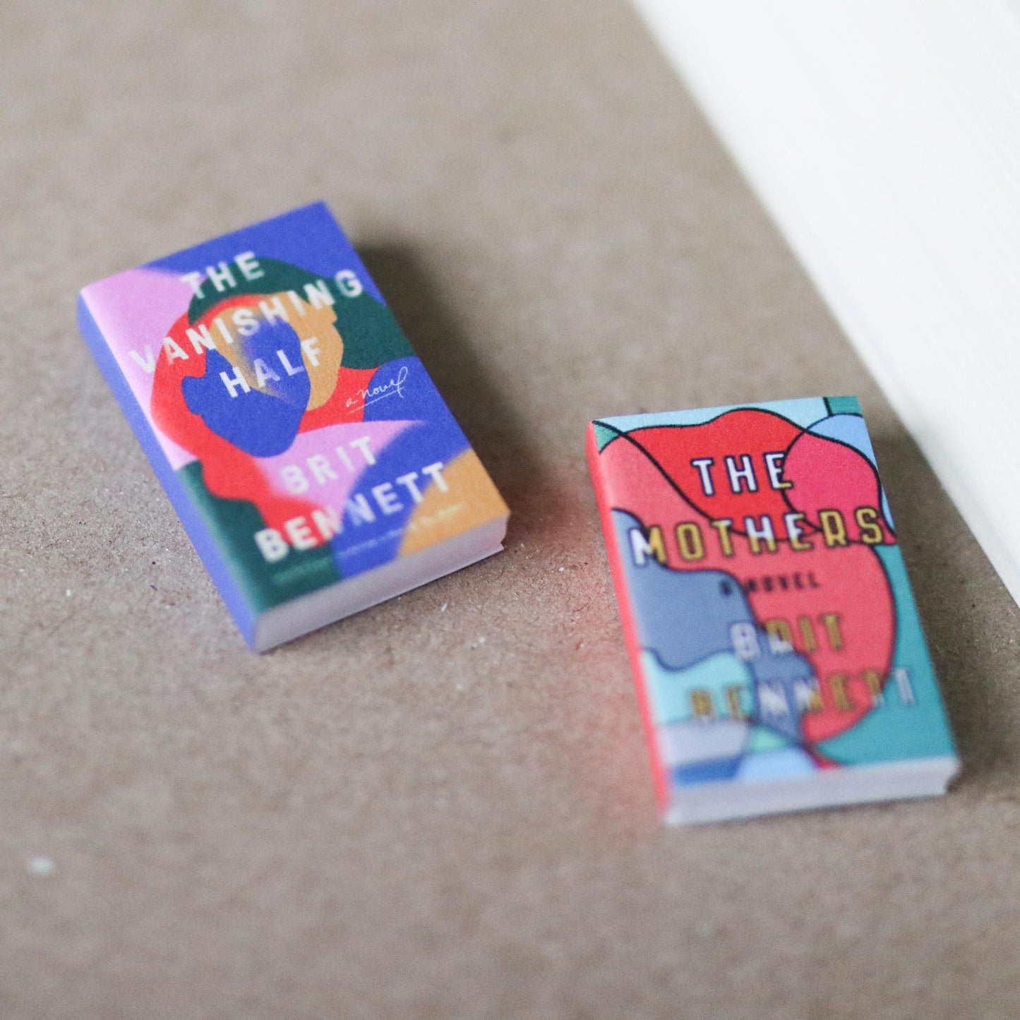 Handmade MINI Brit Bennett Books (set of 2 mini books)