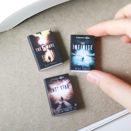 Handmade MINI The 5th Wave Series Books (set of 3 mini books)