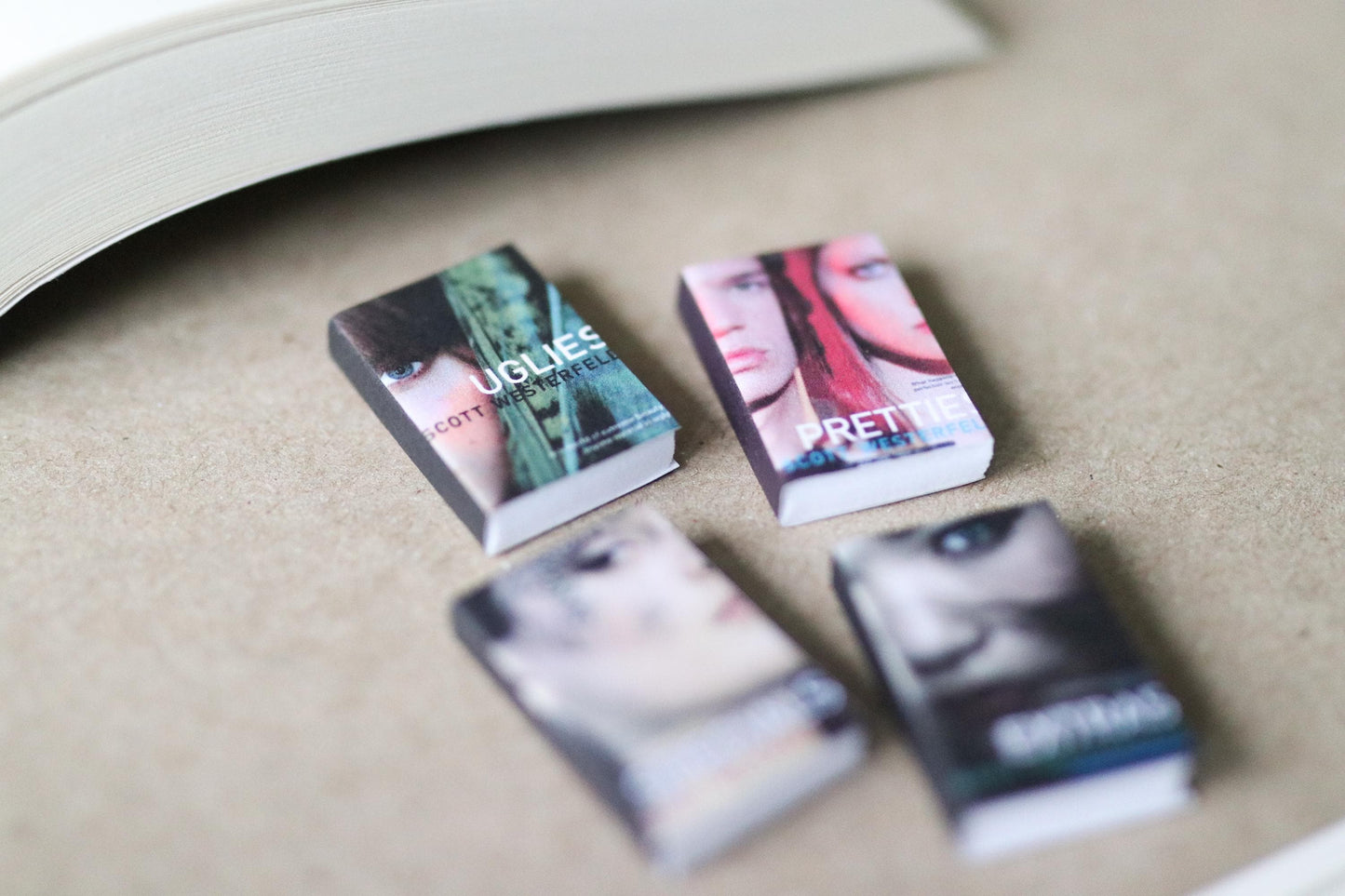 Handmade MINI Uglies Series Books (set of 4 mini books)