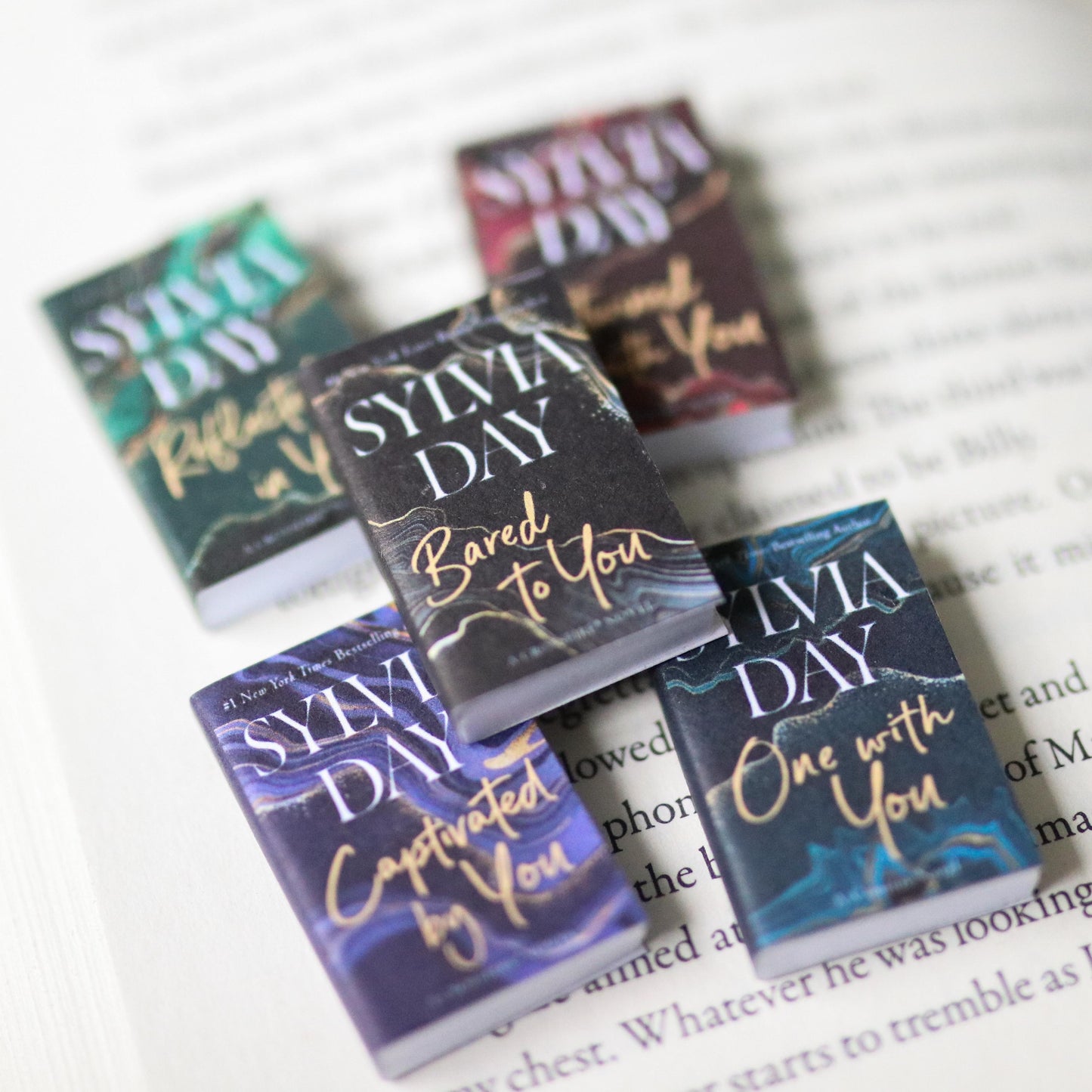 Handmade MINI Crossfire Series Books (set of 5 mini books)
