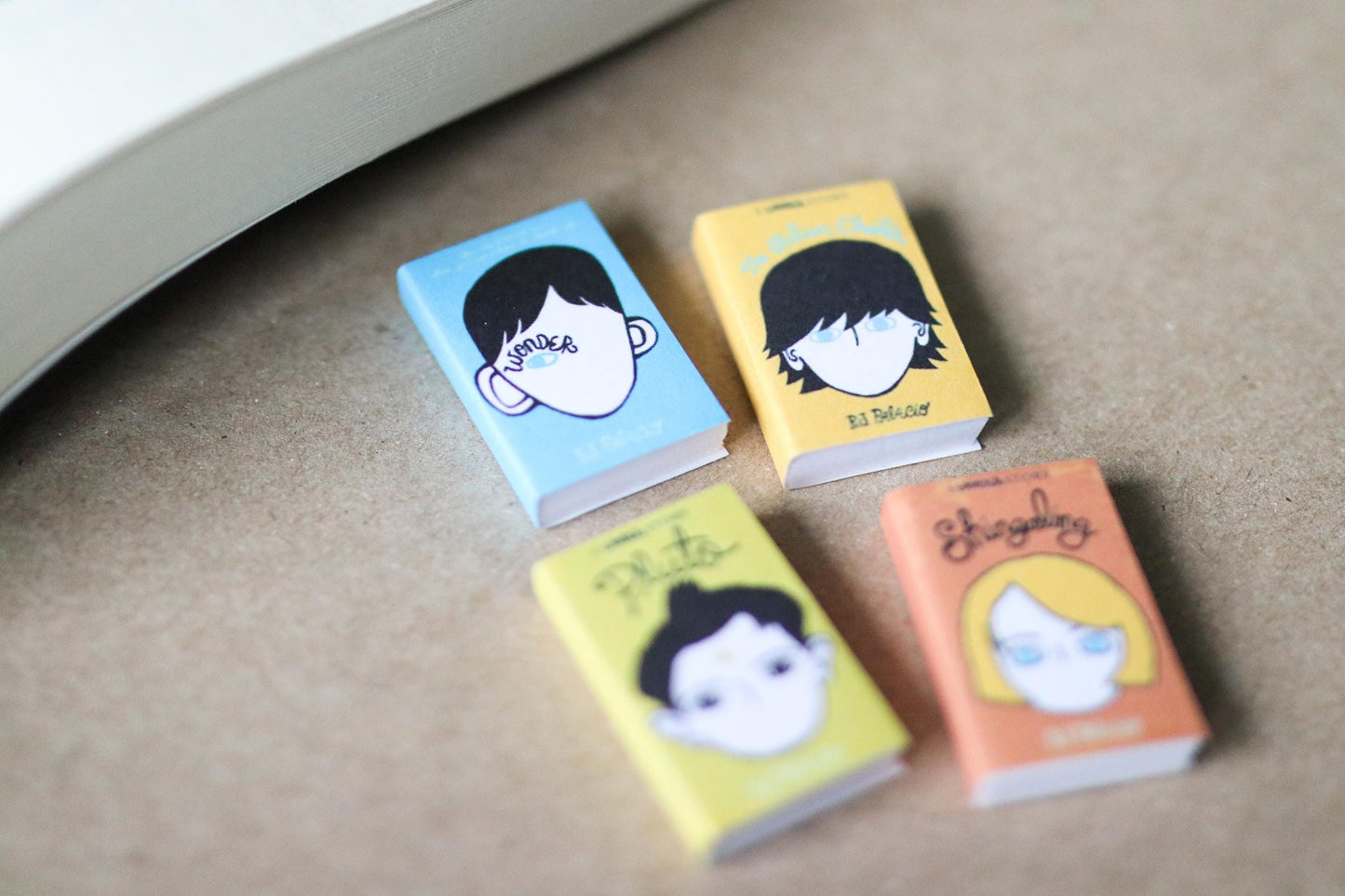 Handmade MINI Wonder Series Books (set of 4 mini books)
