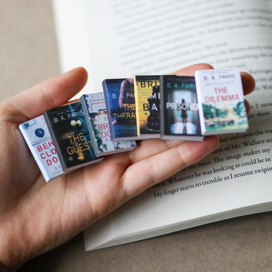 Handmade MINI B.A. Paris Books (set of 7 mini books)