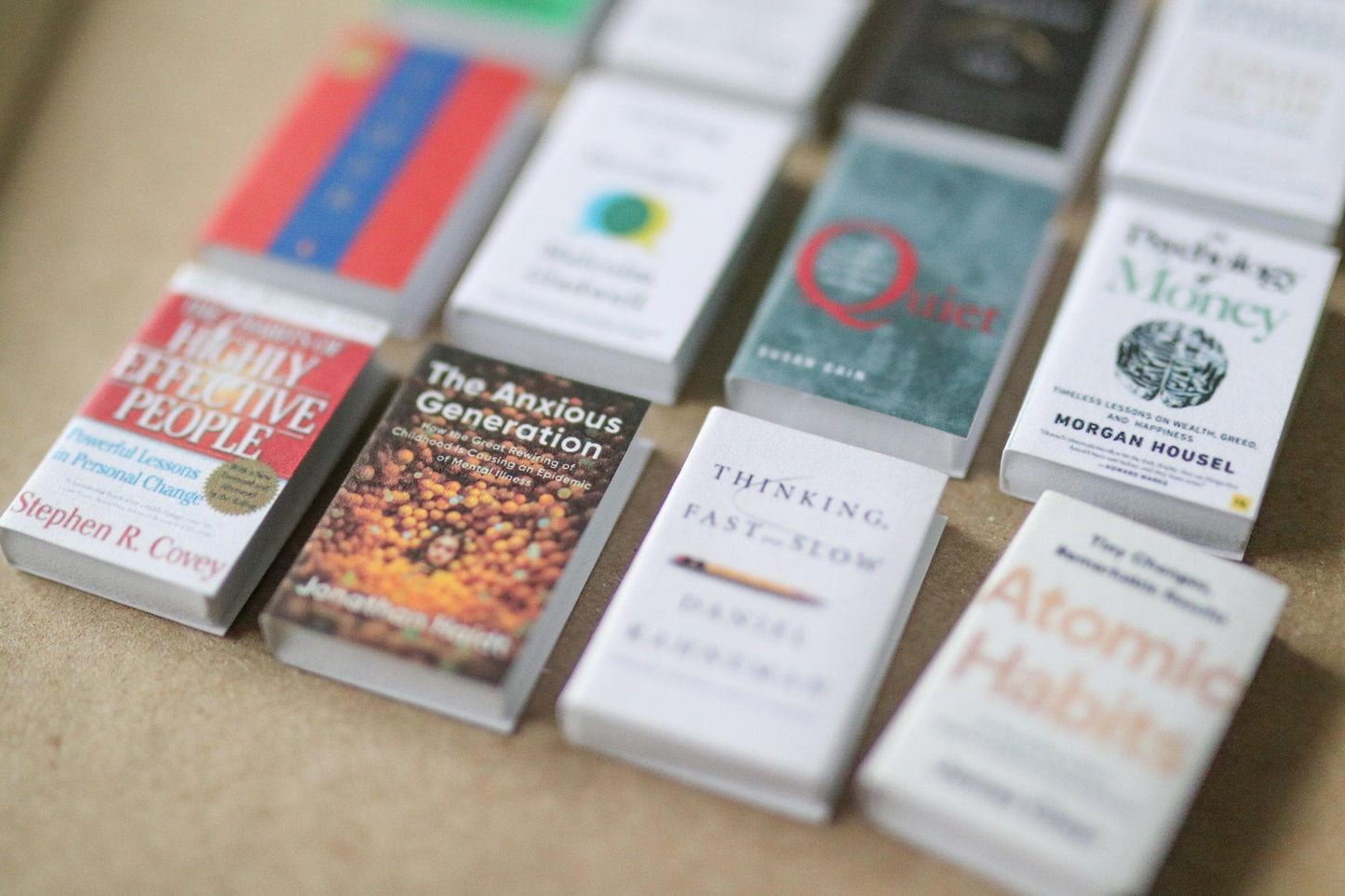 Handmade MINI Non-fiction Books (set of 12 mini books)