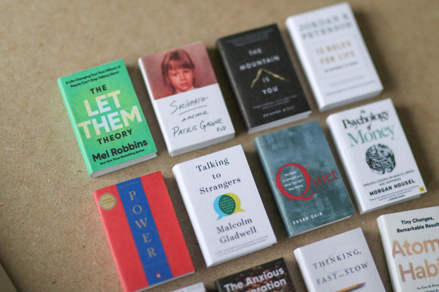 Handmade MINI Non-fiction Books (set of 12 mini books)