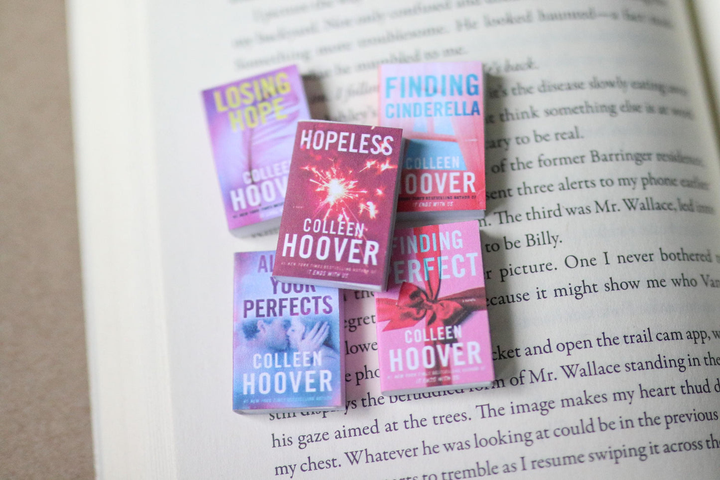 Handmade MINI Hopeless Series Books (set of 5 mini books)