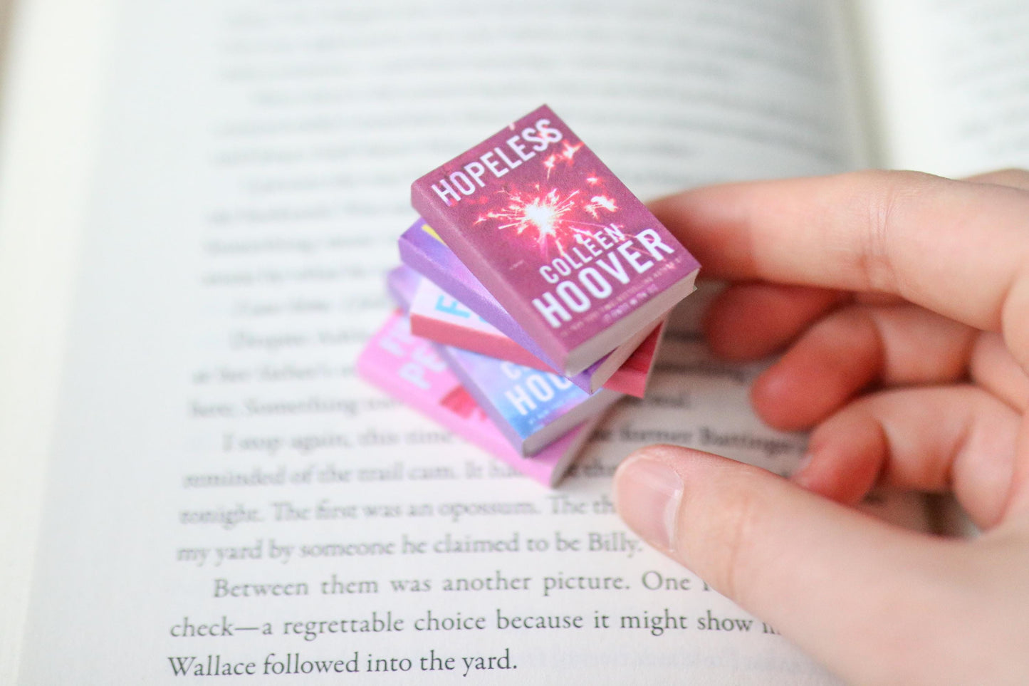 Handmade MINI Hopeless Series Books (set of 5 mini books)