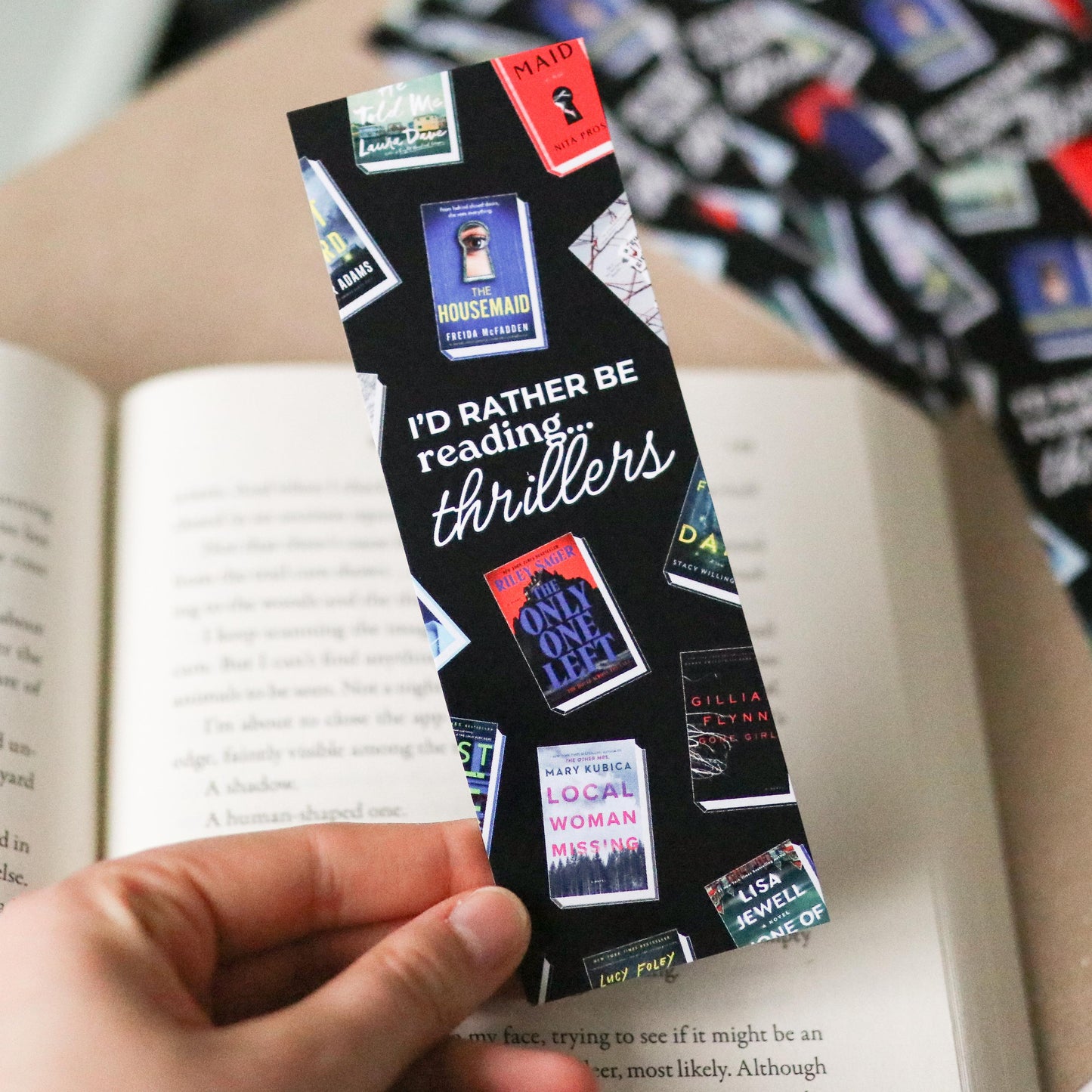Thriller inspired Bookmark