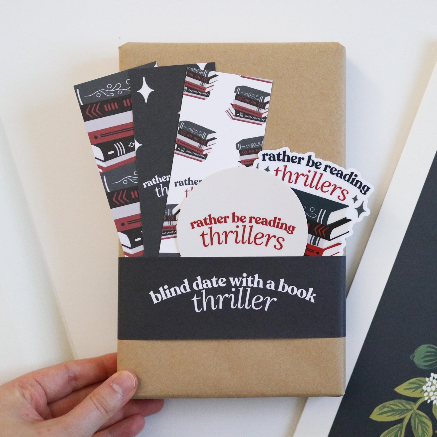 Thriller Blind Date With A Book | Mystery Book Gift, New Surprise mystery gift for readers book lover reader reading bookworm suspense