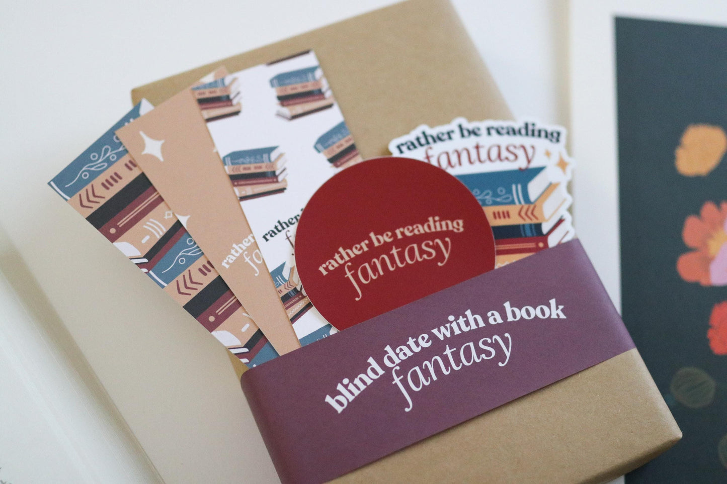 Fantasy Blind Date With A Book | Mystery Book Gift, New Surprise, romance gift for readers book lover reader reading bookworm magic dragon