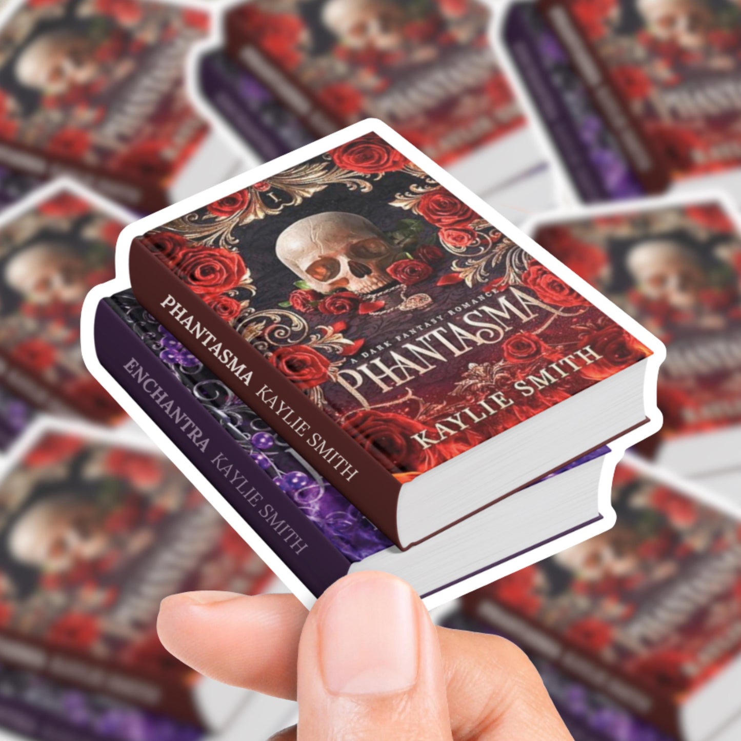Wicked Games Book Stack Sticker