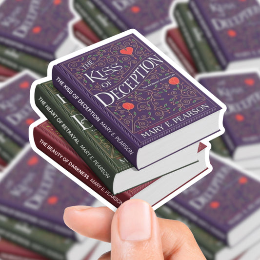 The Remnant Chronicles Book Stack Sticker
