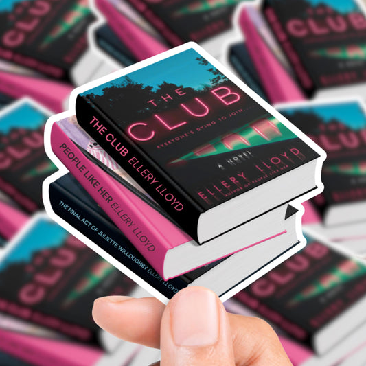 Ellery Lloyd Book Stack Sticker