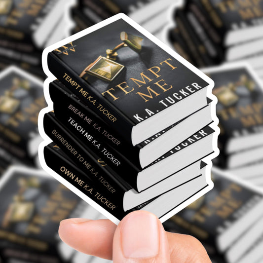 The Wolf Hotel Book Stack Sticker