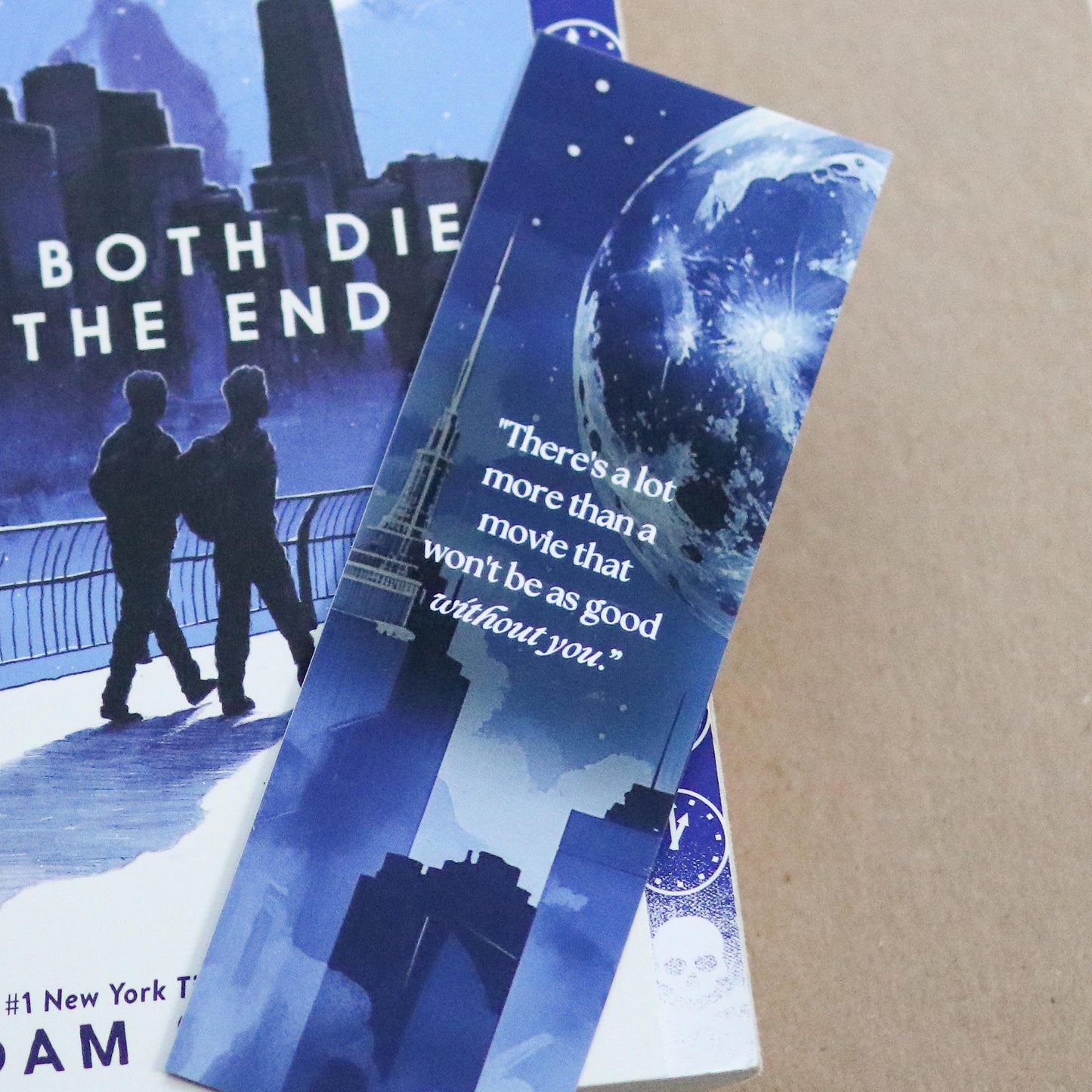 They Both Die at the End Inspired Bookmarks (set of 3)