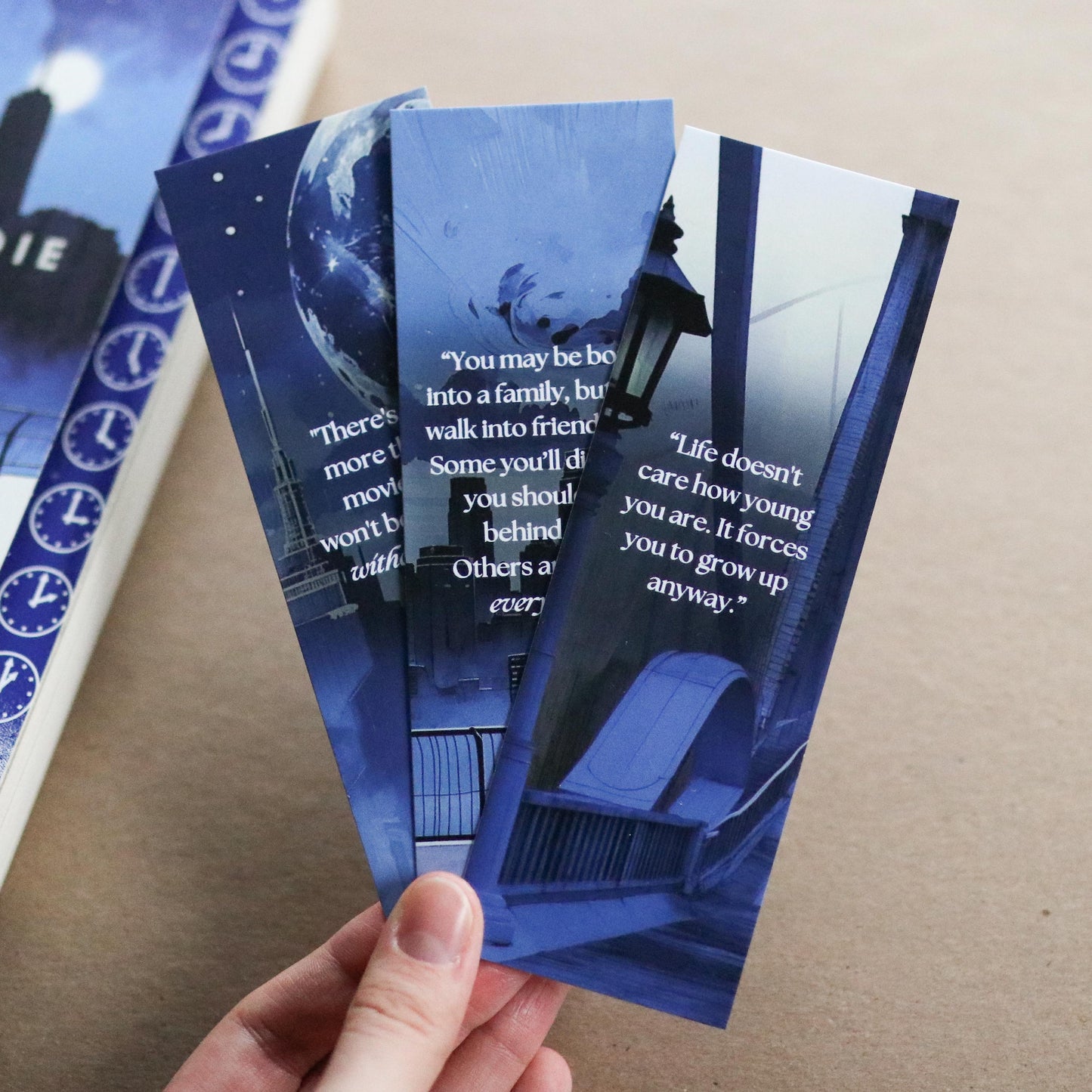 They Both Die at the End Inspired Bookmarks (set of 3)