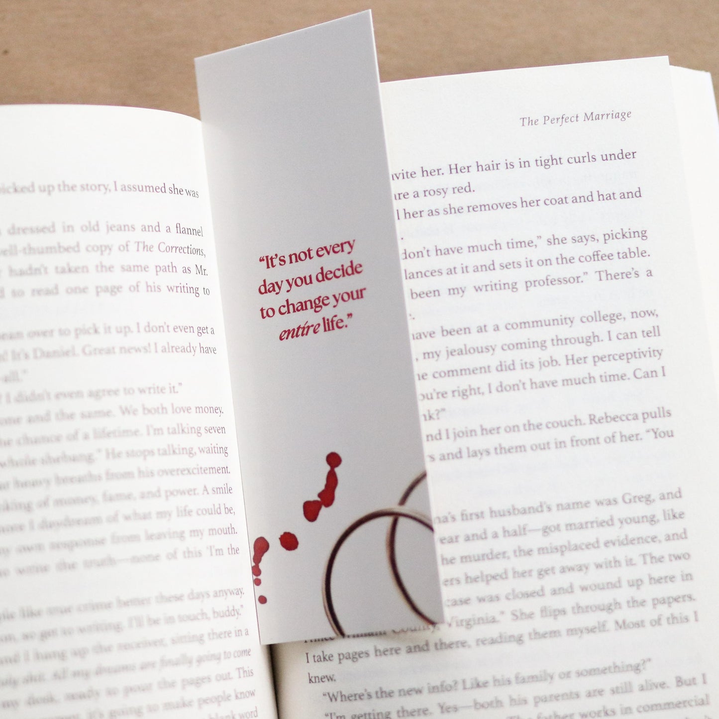 Jeneva Rose Thriller inspired Bookmarks (set of 4)