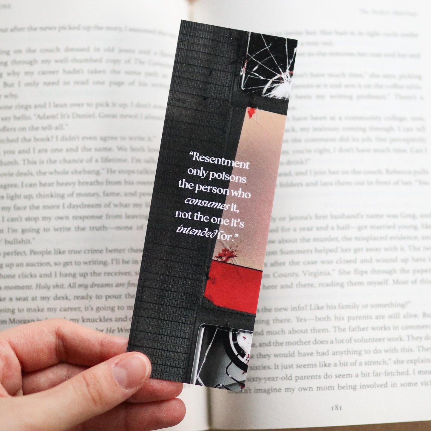 Jeneva Rose Thriller inspired Bookmarks (set of 4)