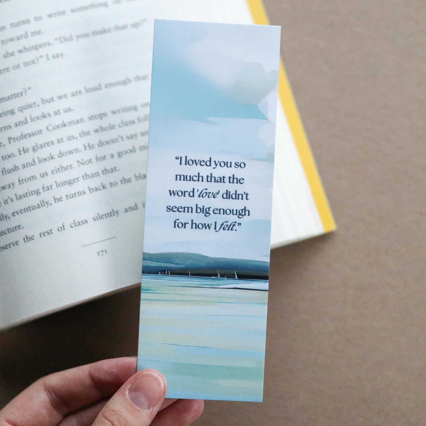 Carley Fortune inspired Bookmarks (set of 4)