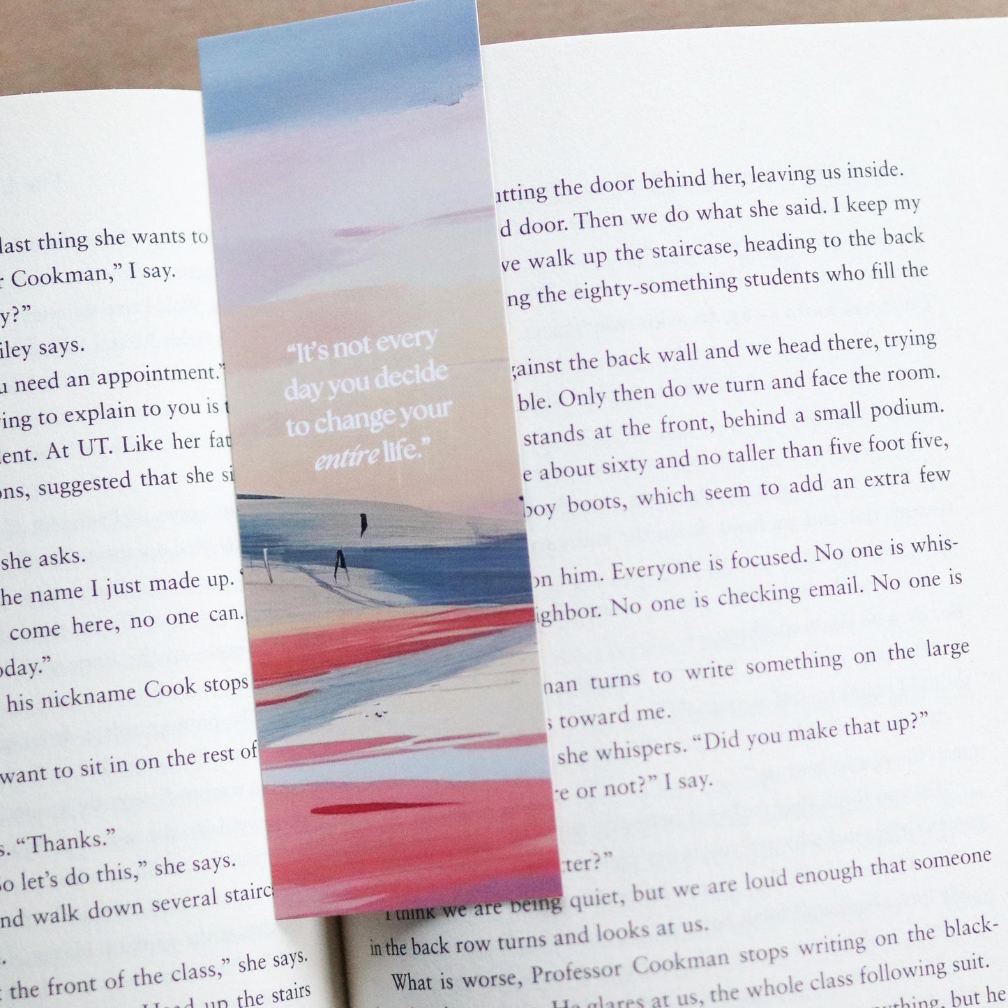 Carley Fortune inspired Bookmarks (set of 4)