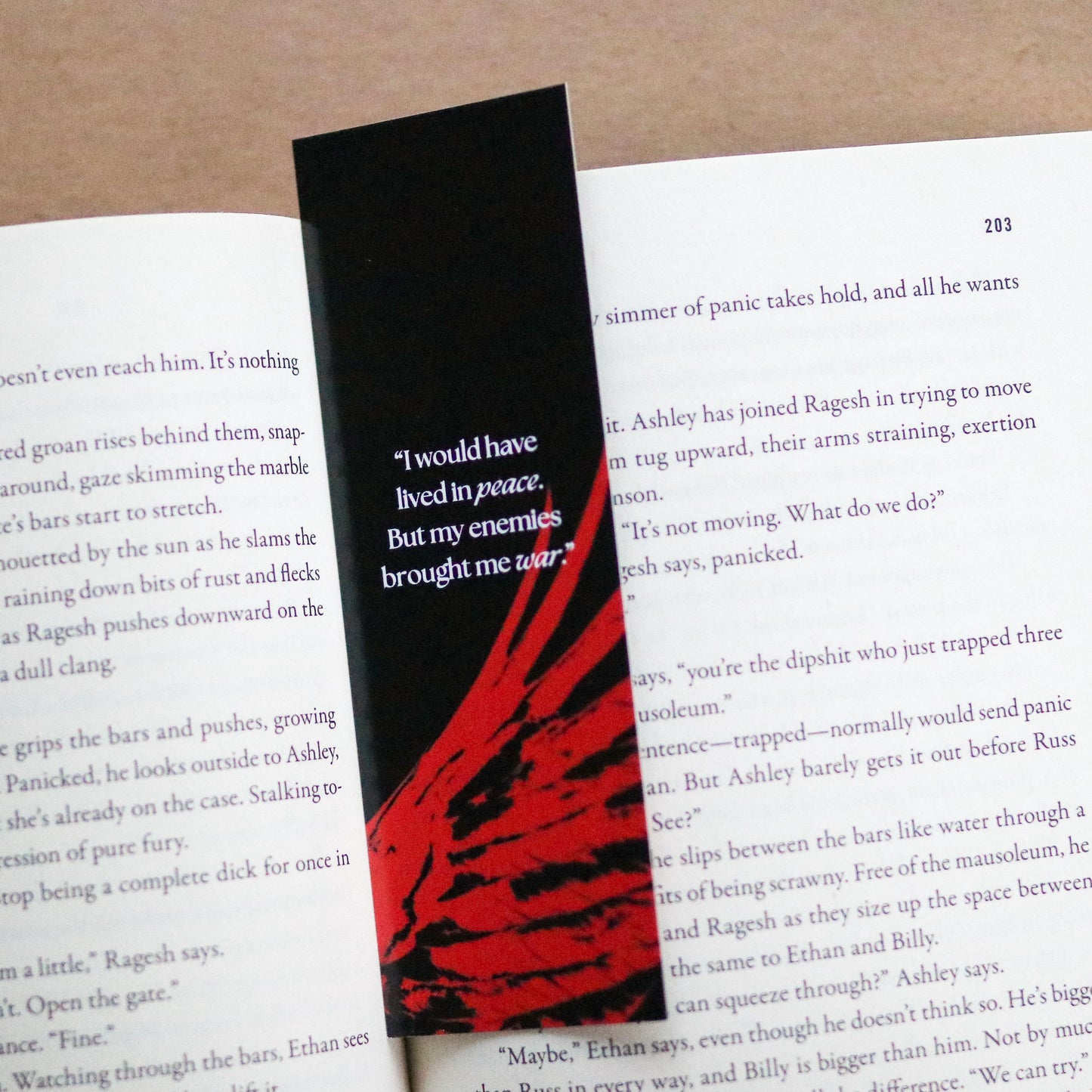 Red Rising Saga inspired Bookmarks (set of 6)