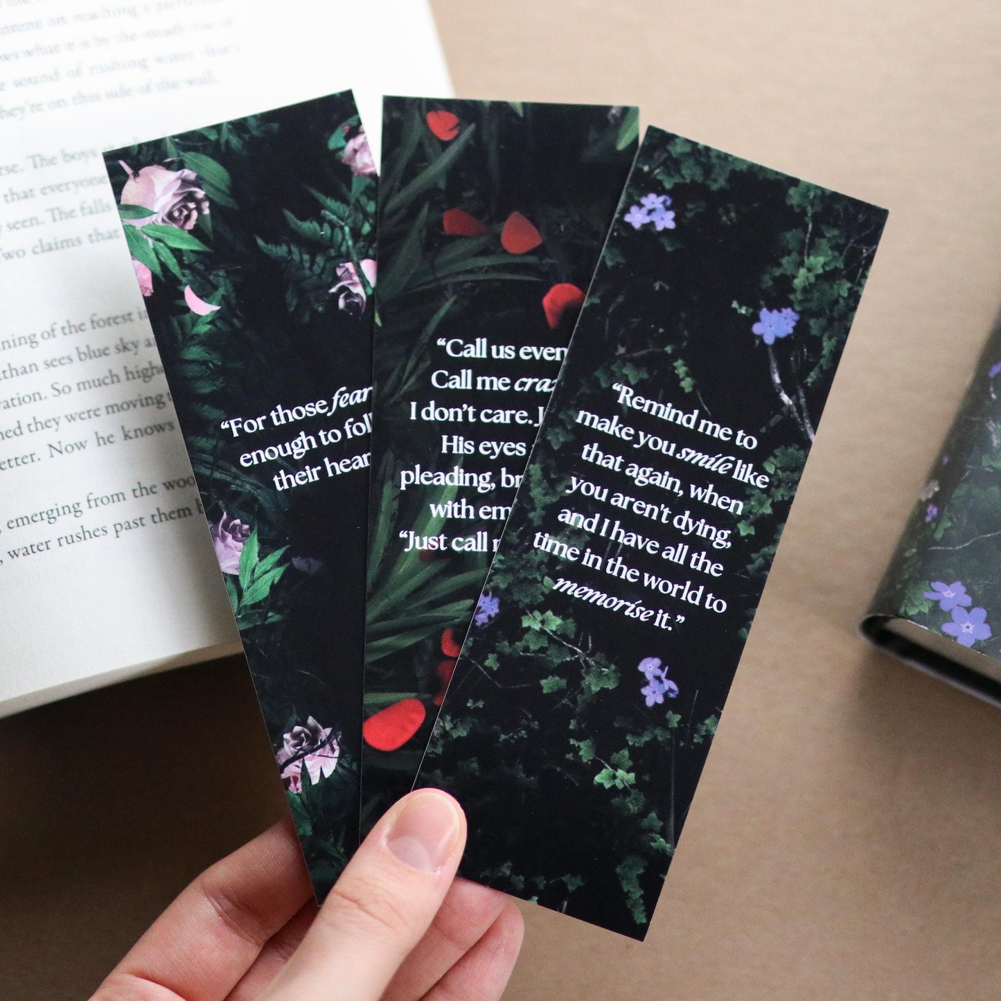 Powerless Inspired Bookmarks (set of 3)
