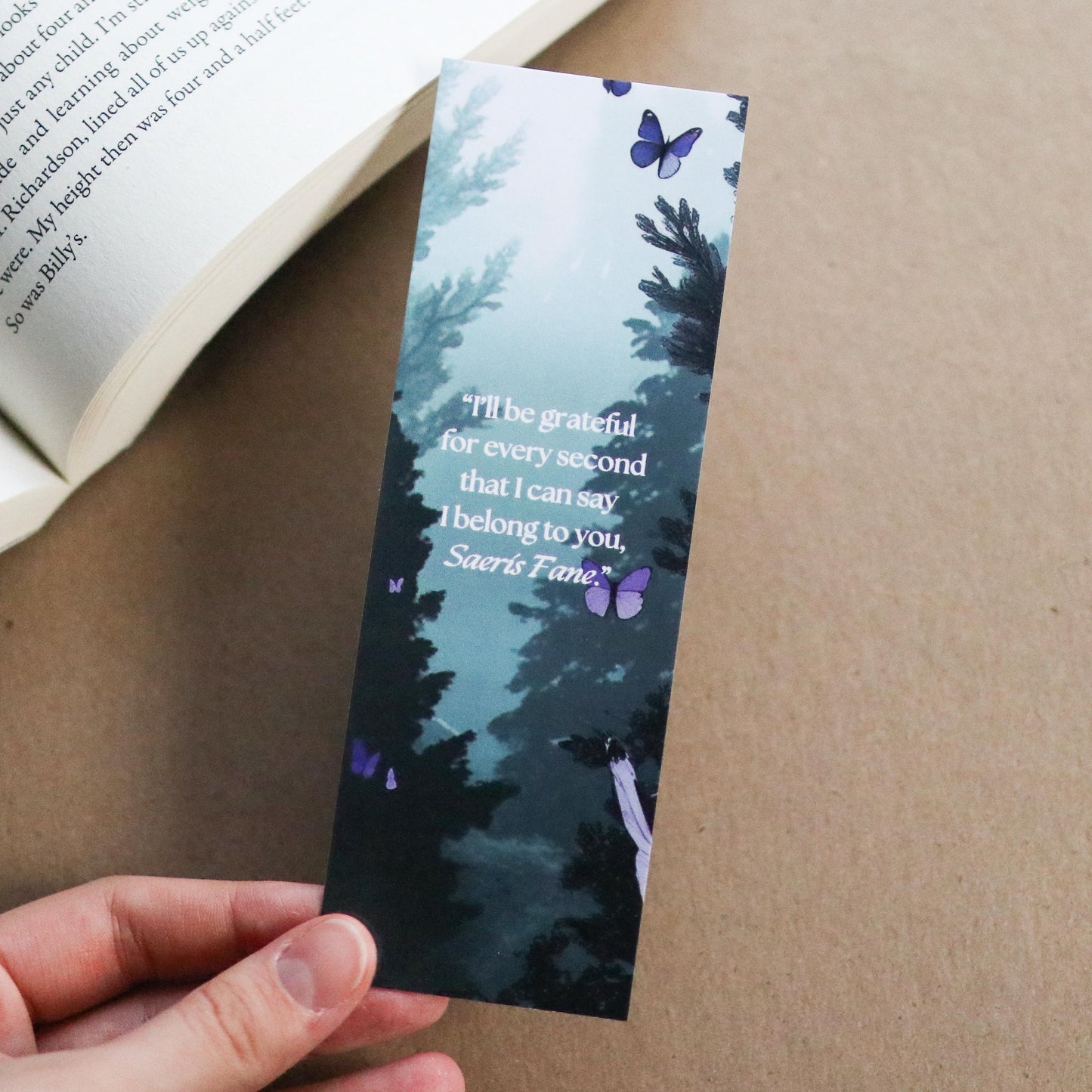Quicksilver Inspired Bookmark