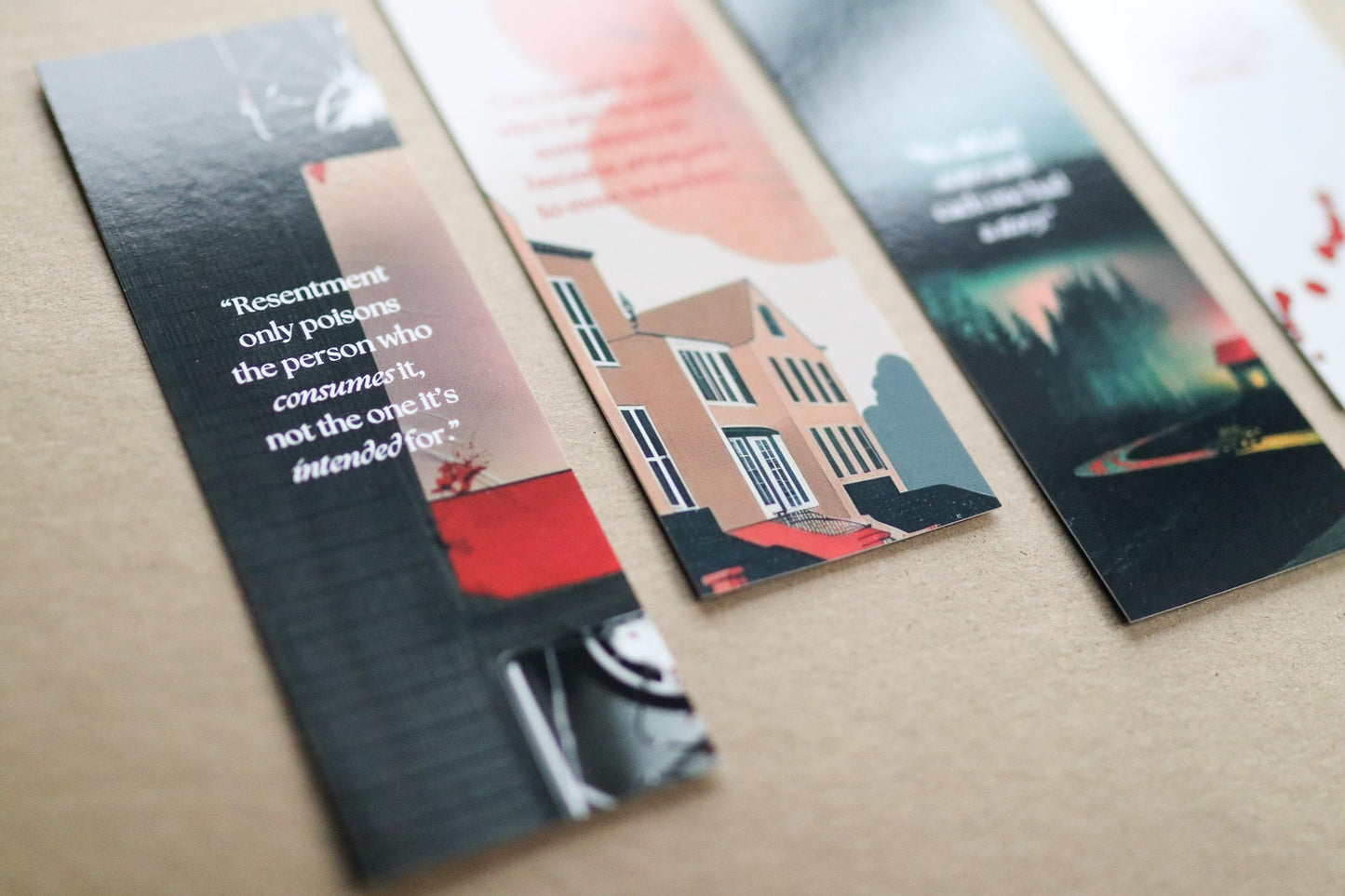 Jeneva Rose Thriller inspired Bookmarks (set of 4)