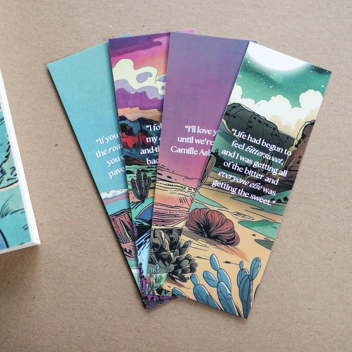 Rebel Blue Ranch inspired Bookmarks (set of 4)