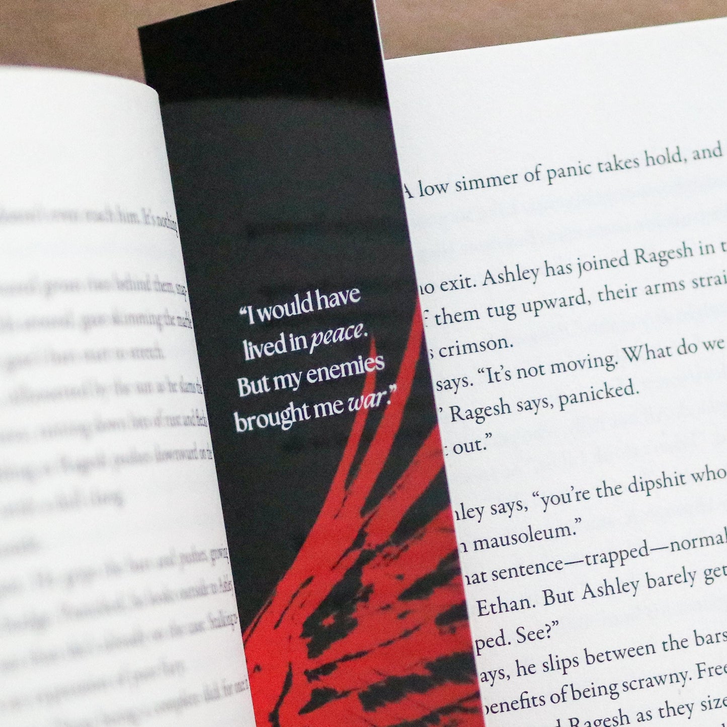 Red Rising Saga inspired Bookmarks (set of 6)