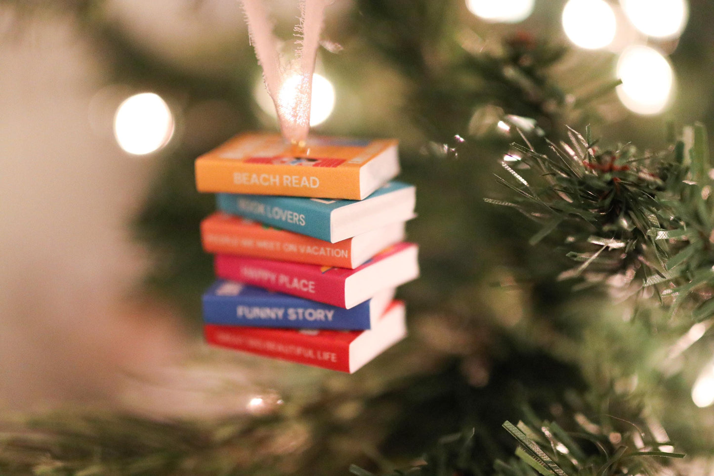 Emily Henry Mini Book Stack Ornament
