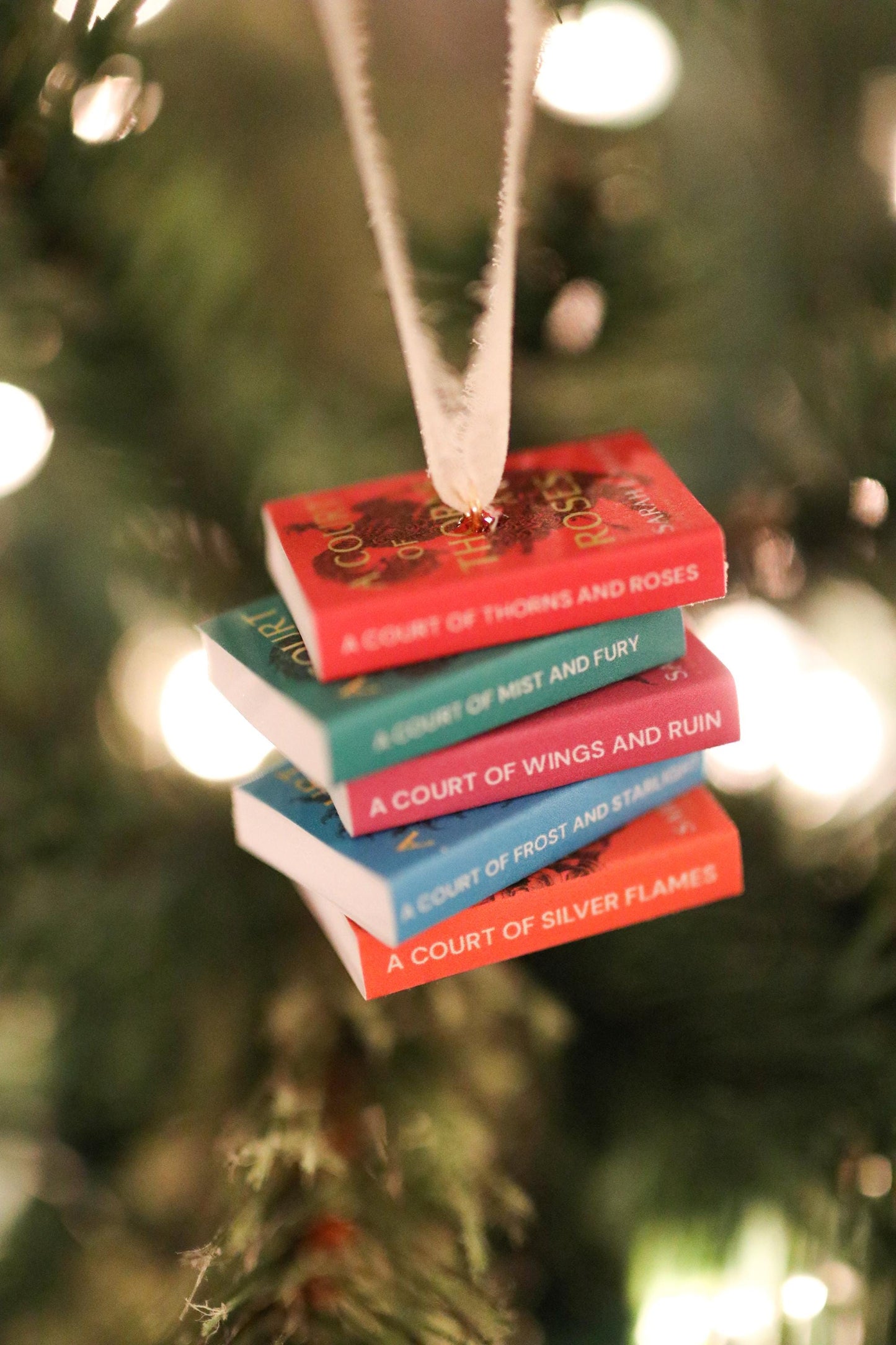 Mini ACOTAR Book Stack Ornament