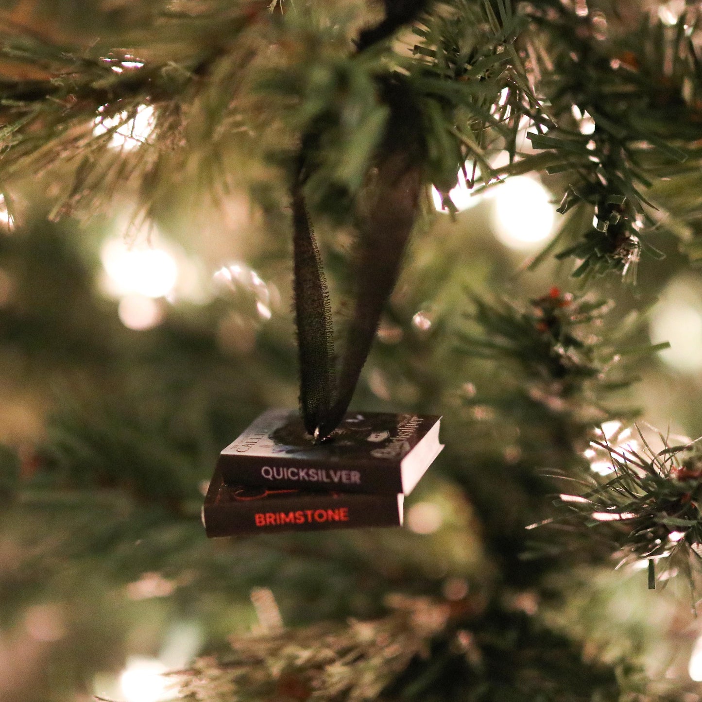 Fae & Alchemy Mini Book Stack Ornament