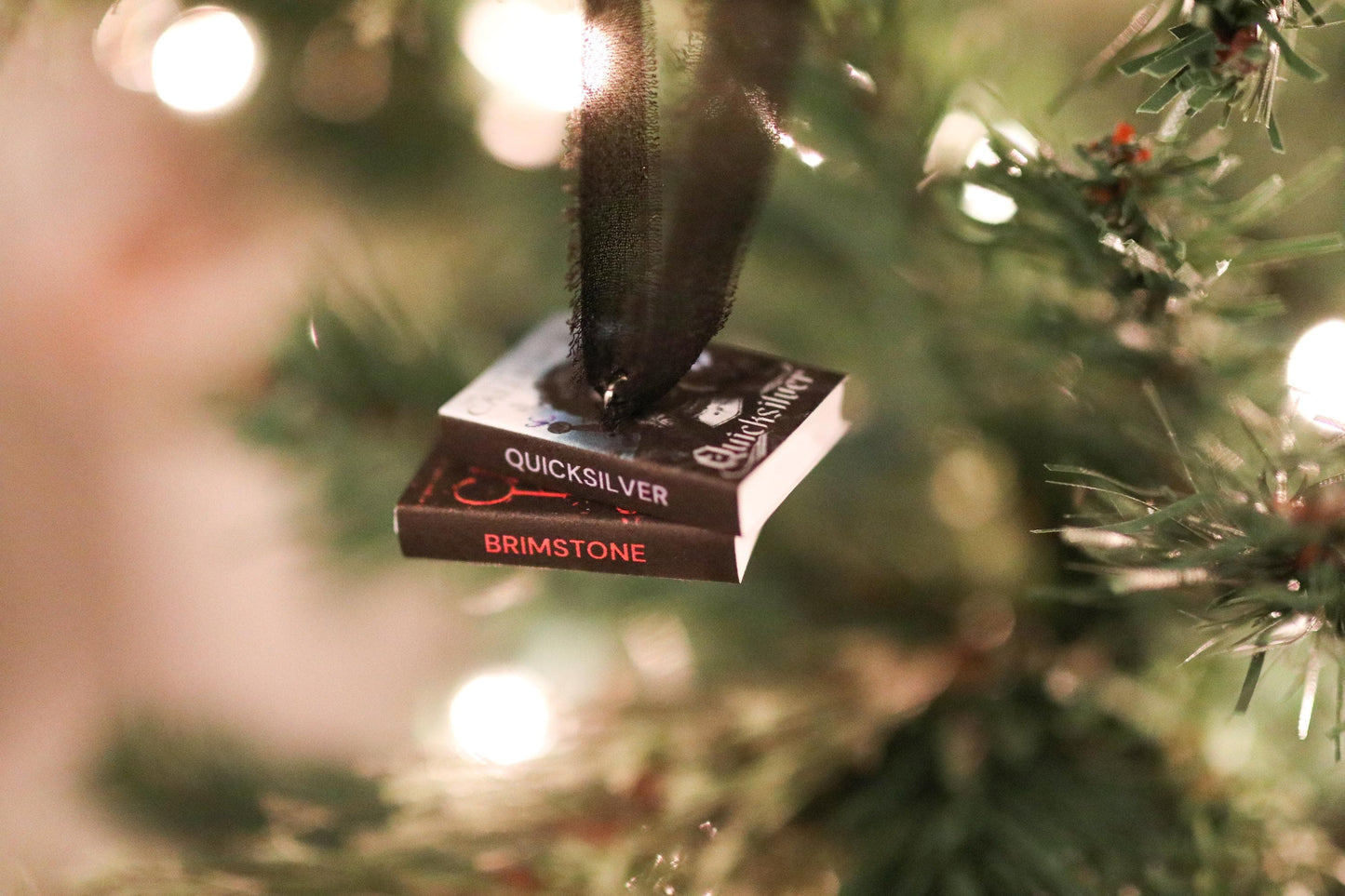 Fae & Alchemy Mini Book Stack Ornament