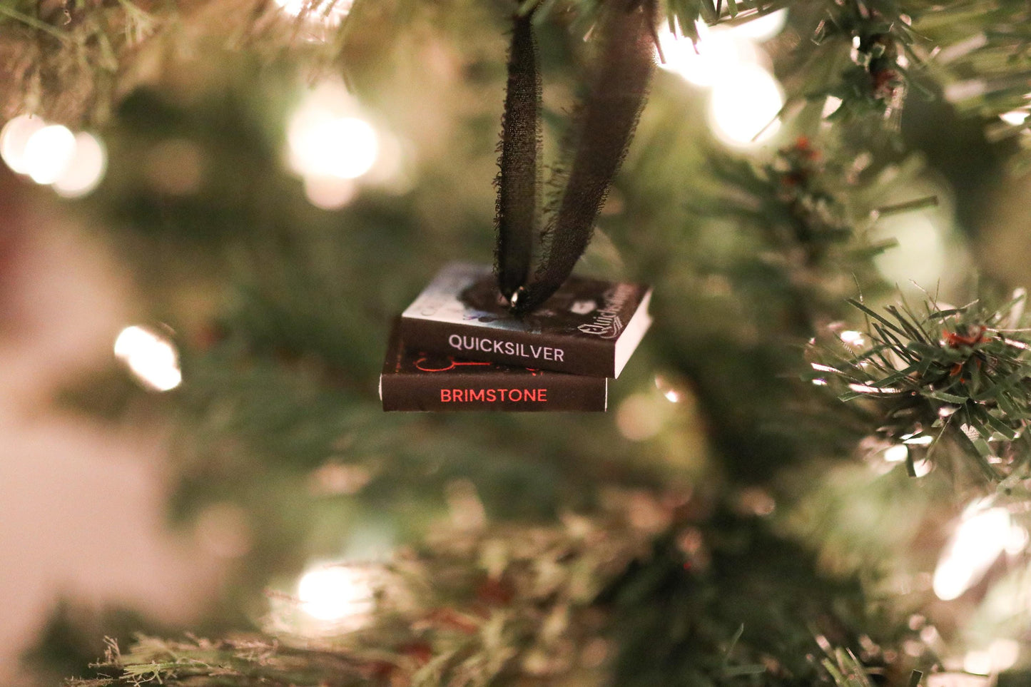 Fae & Alchemy Mini Book Stack Ornament