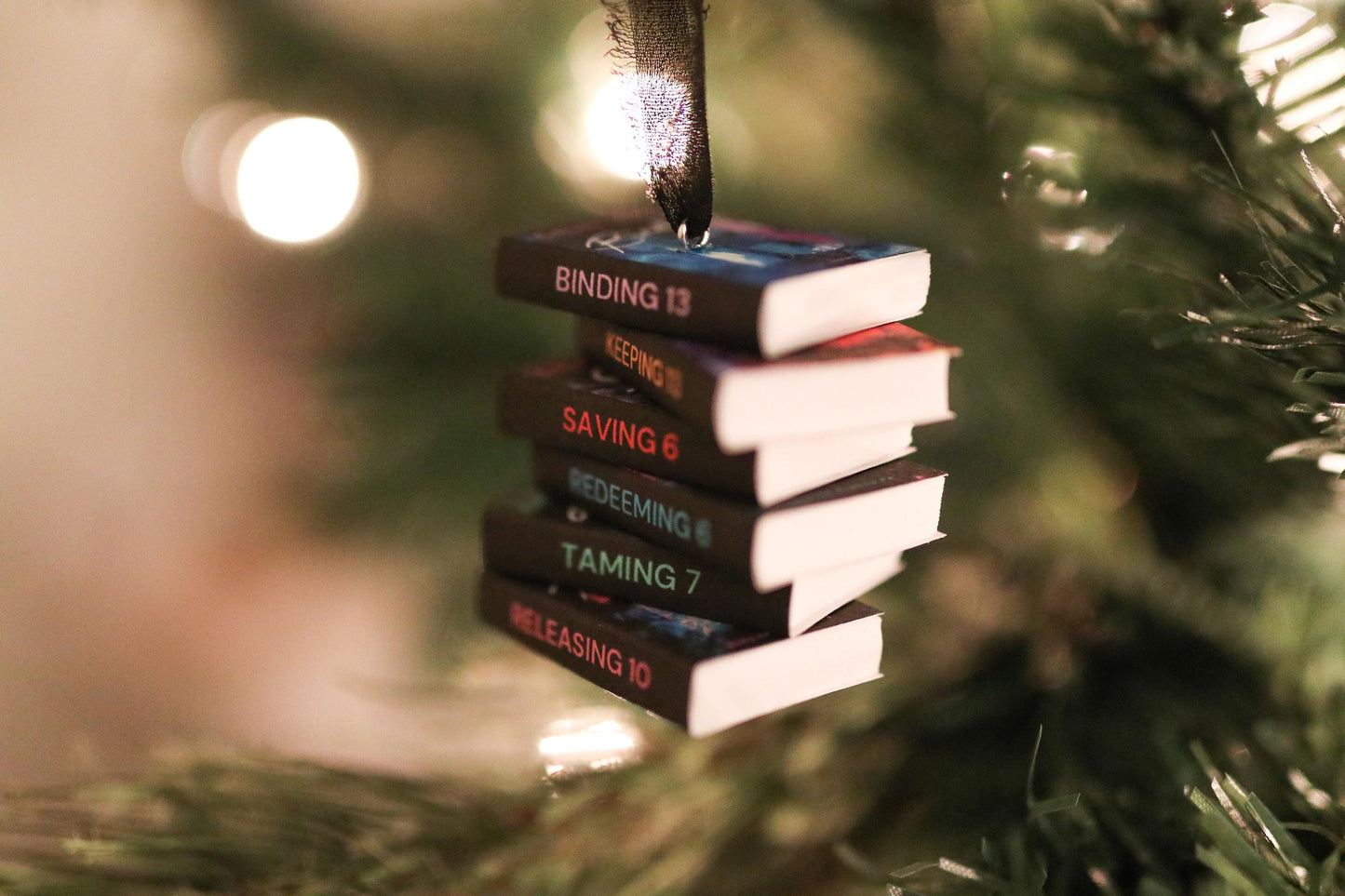 Boys of Tommen Mini Book Stack Ornament