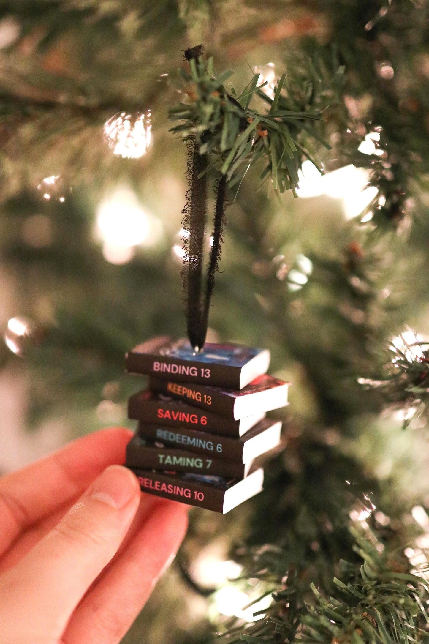 Boys of Tommen Mini Book Stack Ornament
