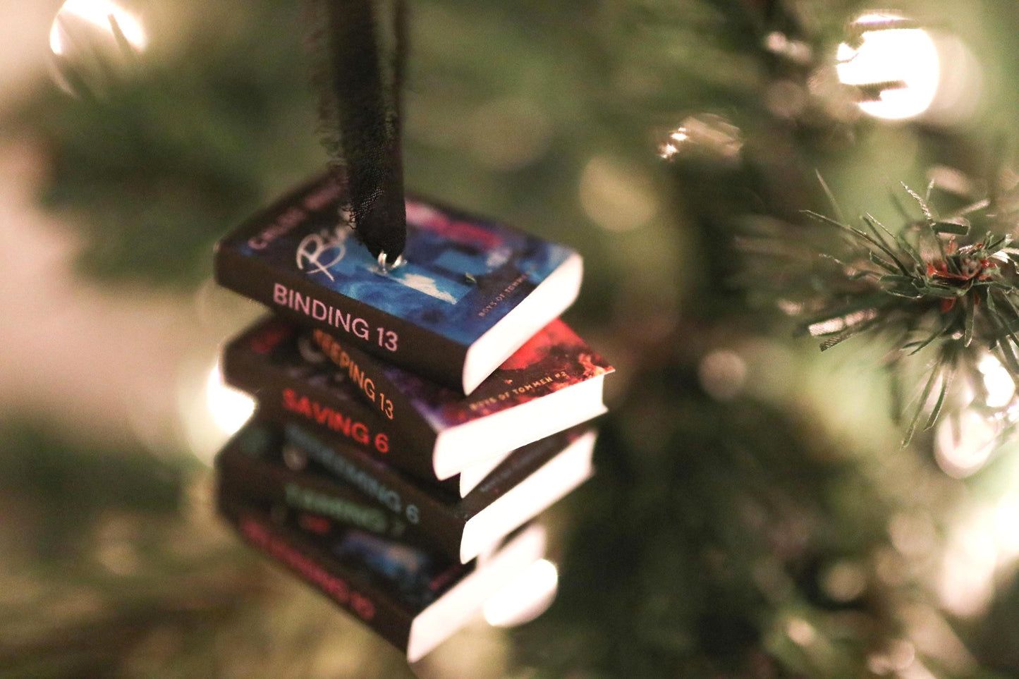 Boys of Tommen Mini Book Stack Ornament