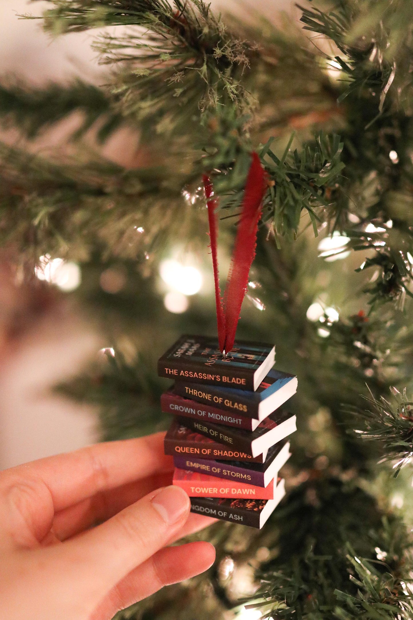 TOG Mini Book Stack Ornament
