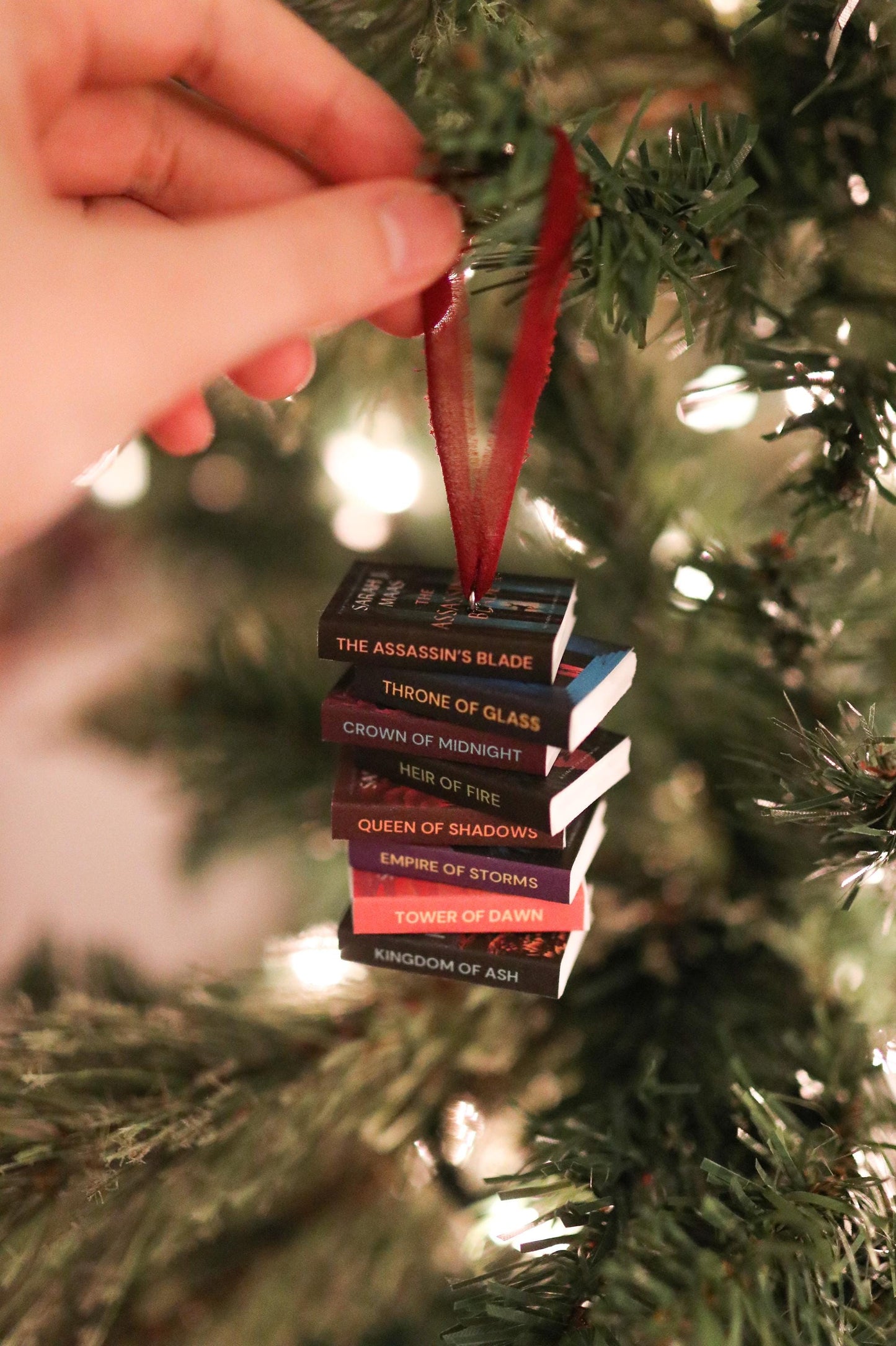 TOG Mini Book Stack Ornament