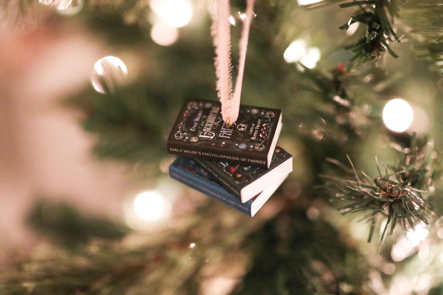 Emily Wilde Mini Book Stack Ornament