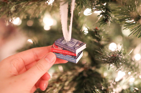 Assistant to the Villain Mini Book Stack Ornament