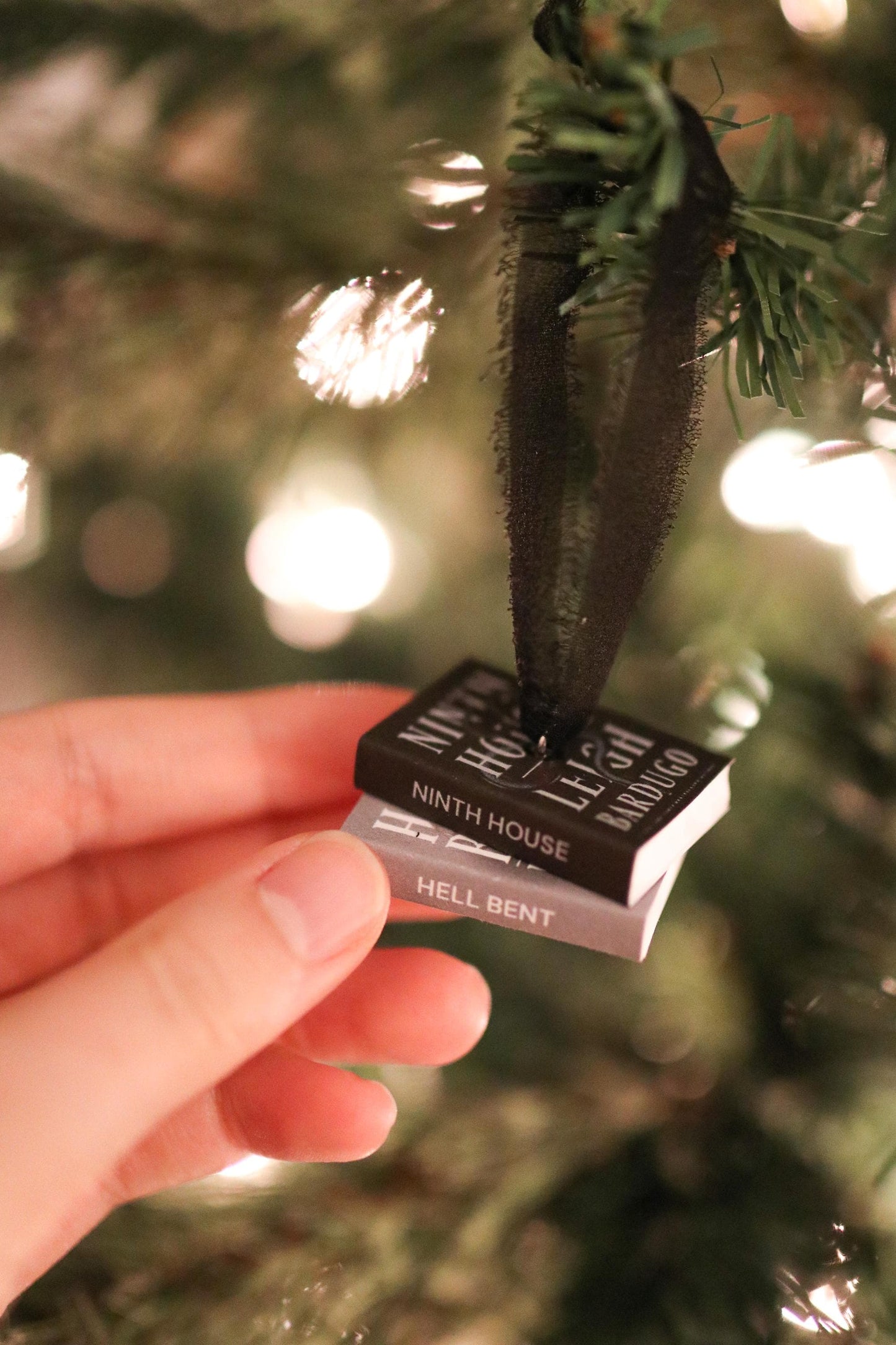 Alex Stern Mini Book Stack Ornament