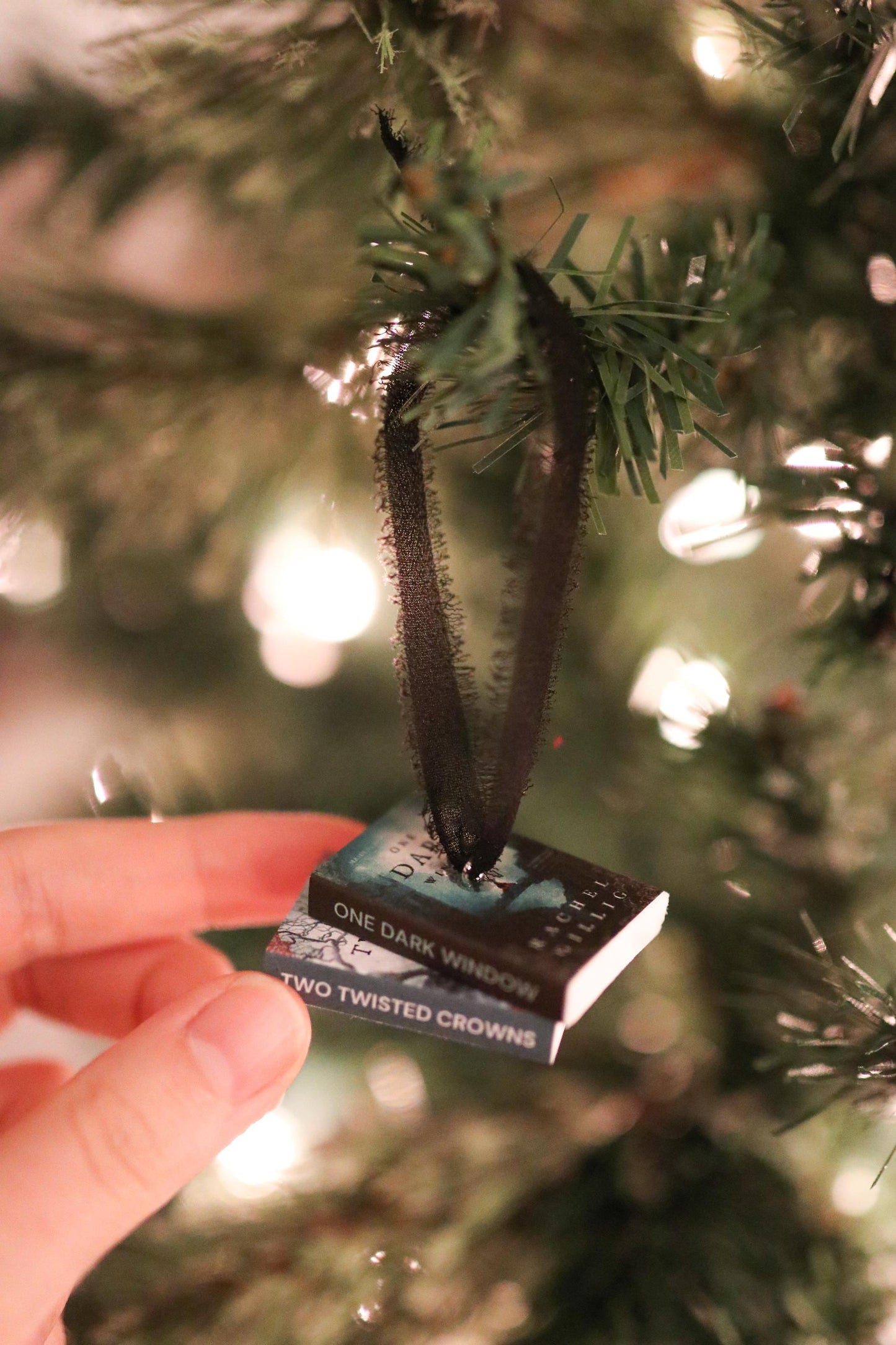 The Shepherd King Mini Book Stack Ornament