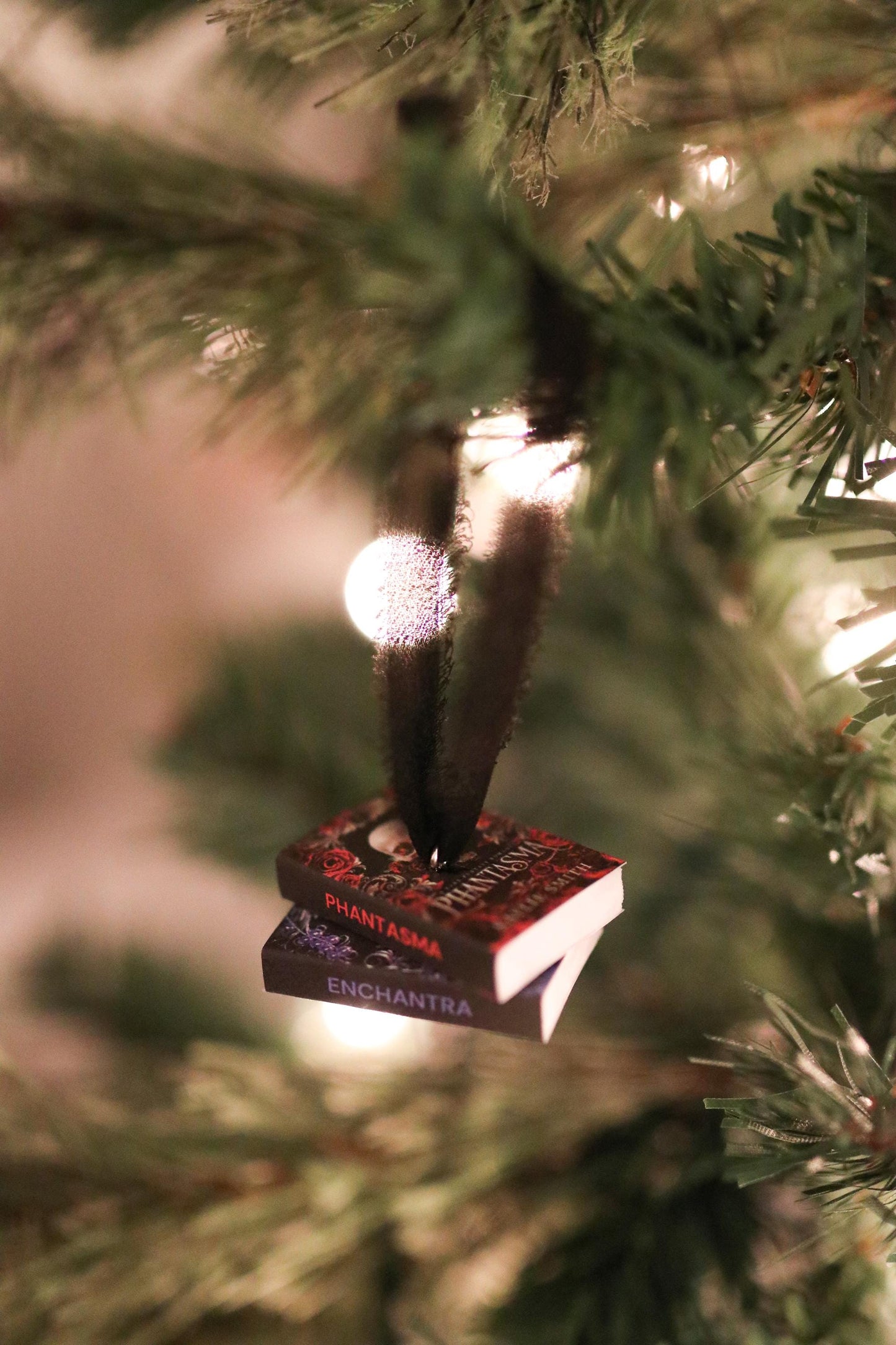 Wicked Games Mini Book Stack Ornament