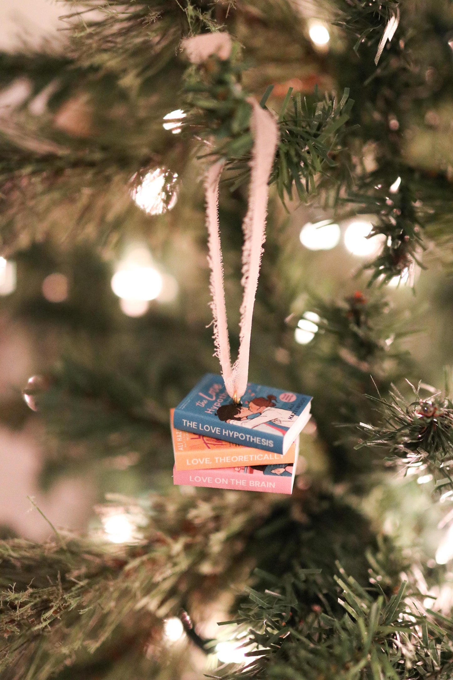 Ali Hazelwood Mini Book Stack Ornament