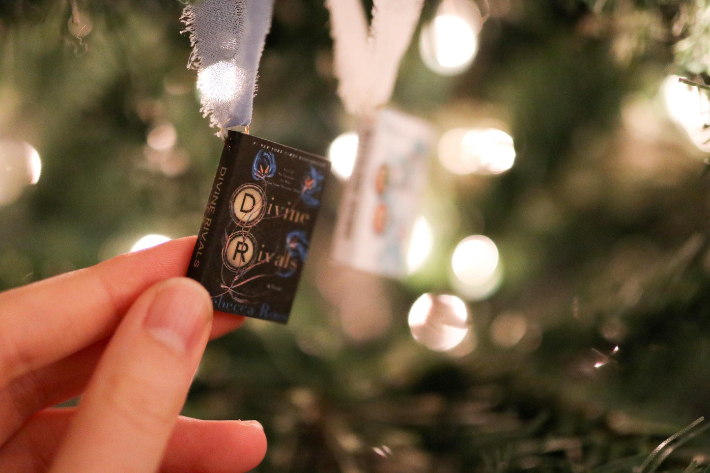 Divine Rivals Mini Book Ornaments