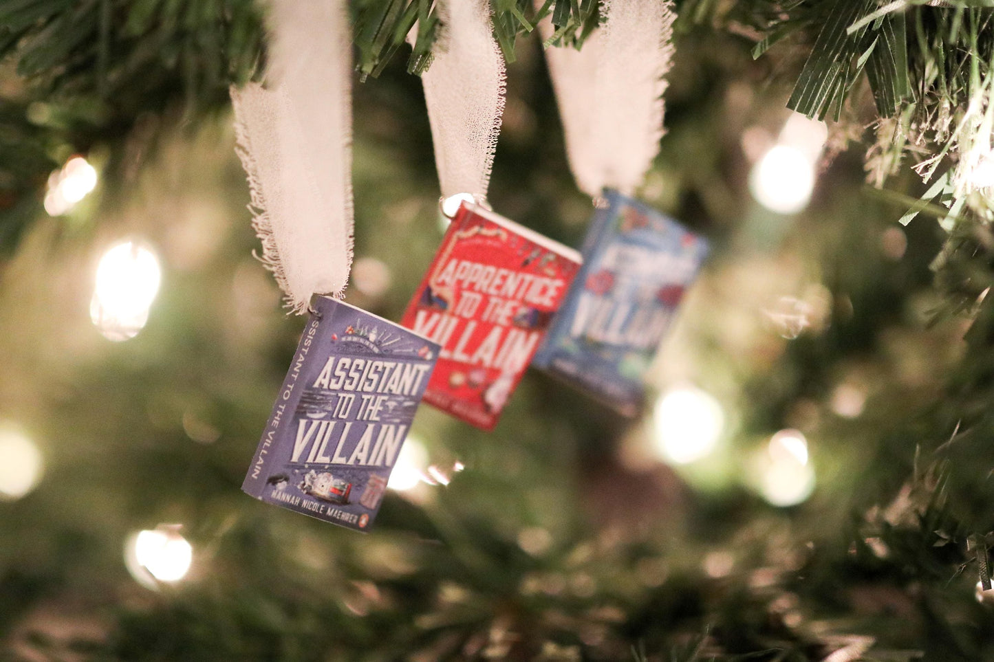 Assistant to the Villain Mini Book Ornaments