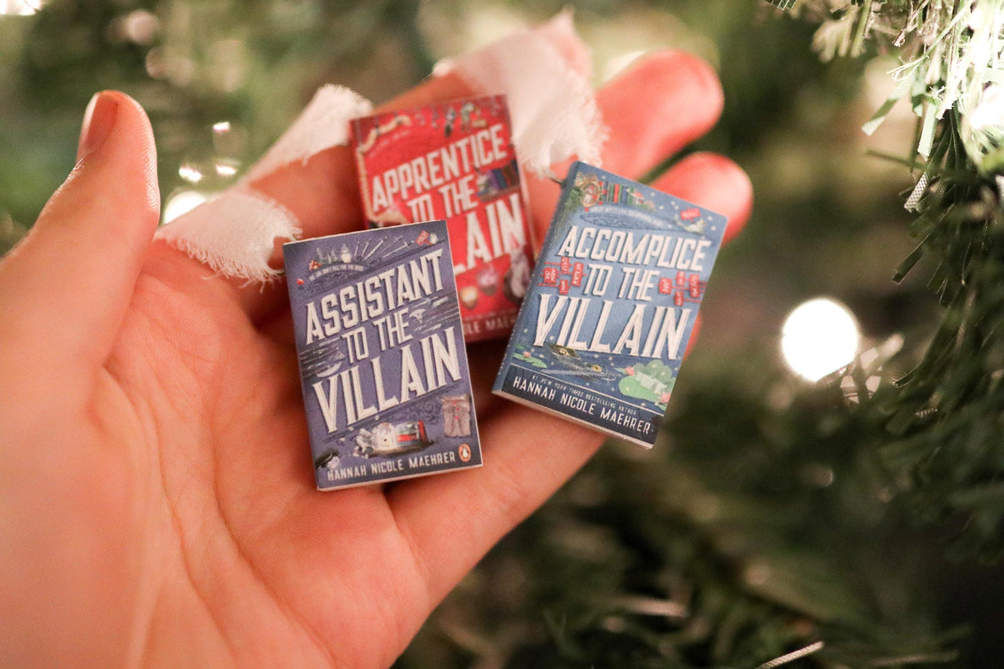 Assistant to the Villain Mini Book Ornaments