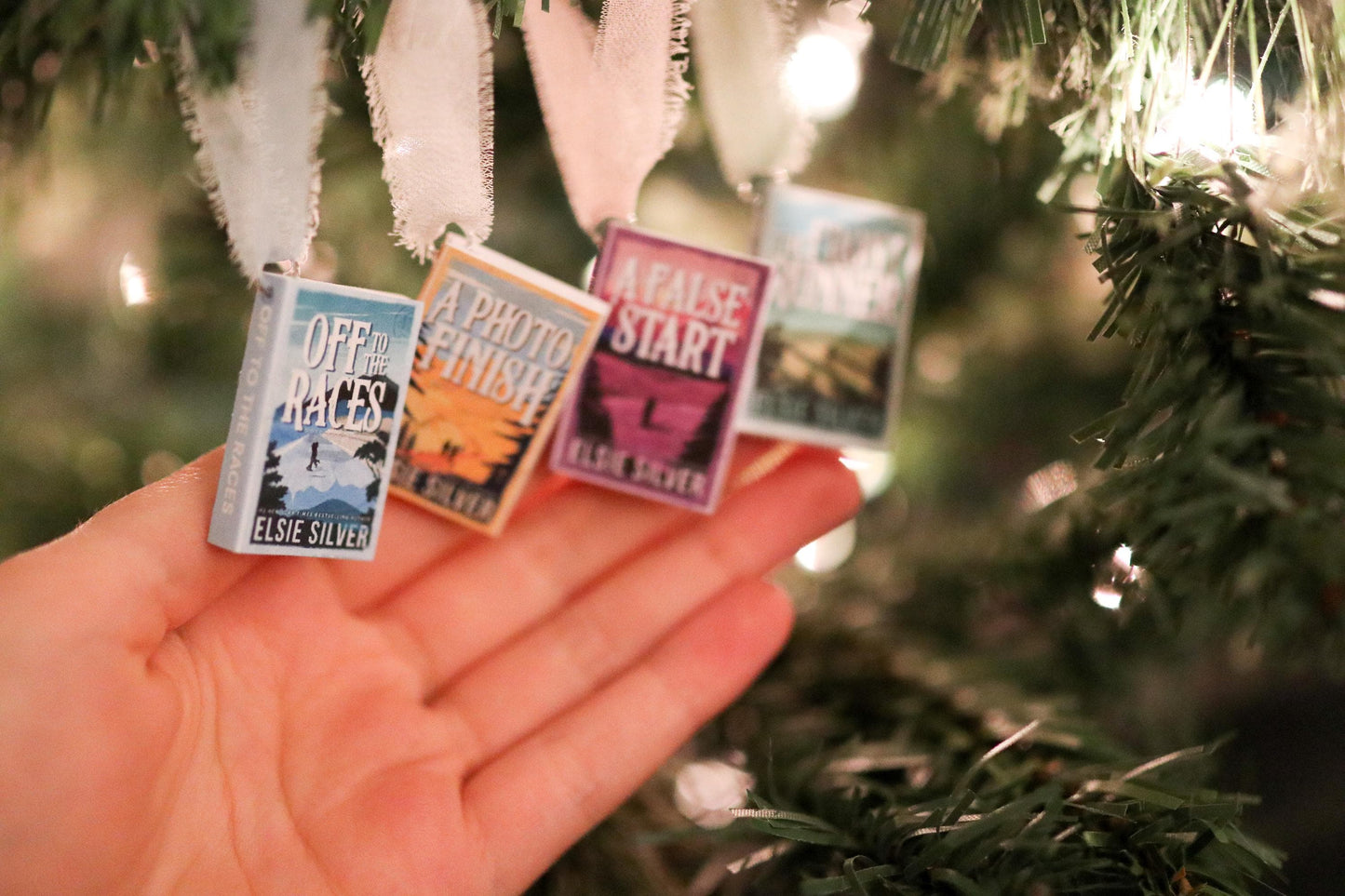 Gold Rush Ranch Mini Book Ornaments